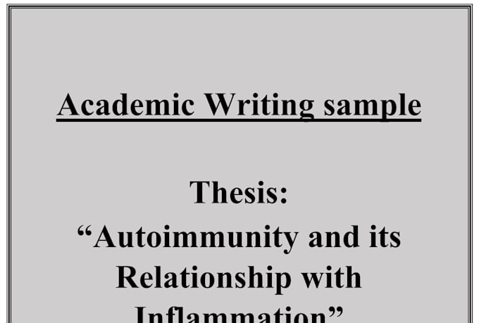 be your experienced academic editor and proofreader
